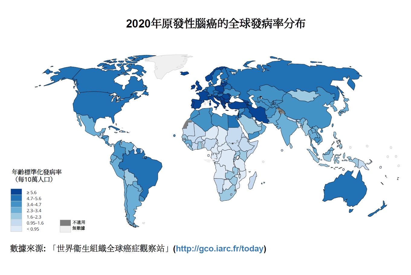 incidence map